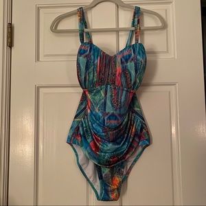 One Piece Bathing Suit (brand: Profile by Gottex)